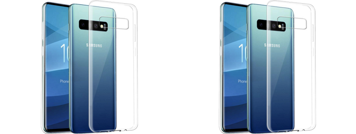 2x Transparent TPU Cover til Samsung Galaxy S10e