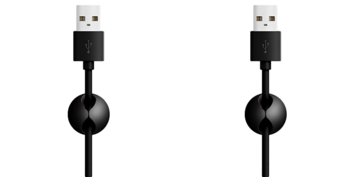 2x Kabelholder til fx Mobil