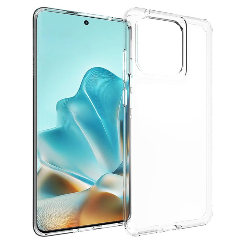 Gennemsigtigt Motorola Edge 60 / Edge 60 Fusion Silikone Cover