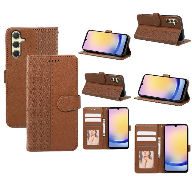 Brunt flipcover til Samsung Galaxy A25 5G