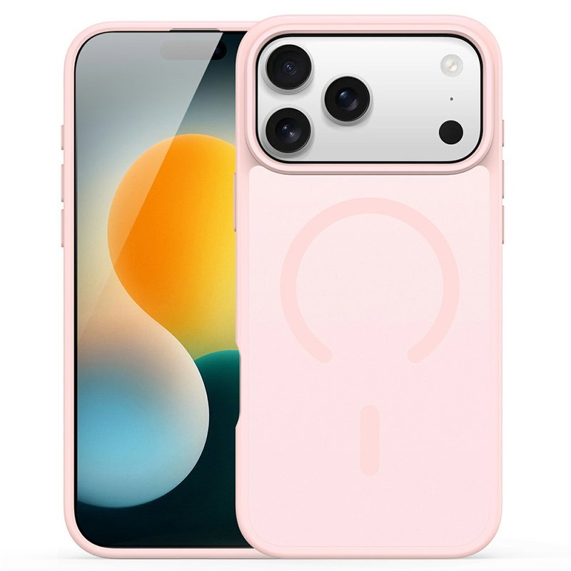 iPhone 17 Pro Max Cover - Kompatibelt med MagSafe - Lyserød