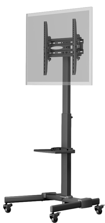 TV Stander med Hjul & Hylde til Blaupunkt / Toshiba / Grundig (37" - 70")