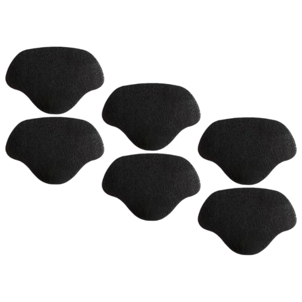 3 Par Hælkapper til Sko og Sneakers, Hælindlæg i 8,5 x 5,8 cm