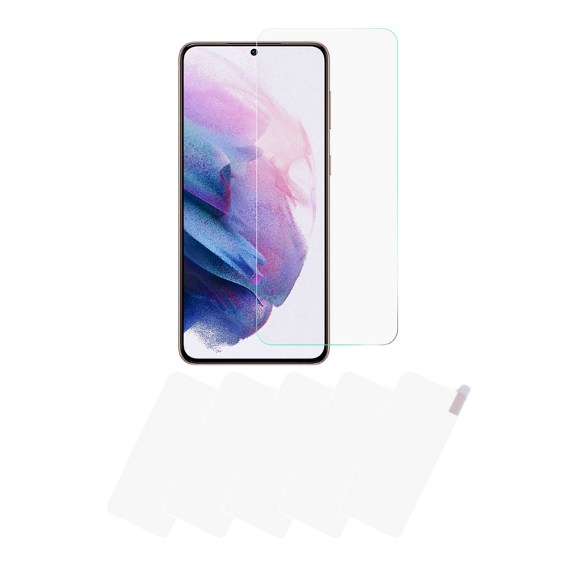 5 Stk. Skærmbeskyttelse / Hærdet beskyttelsesglas til Samsung Galaxy S21 FE