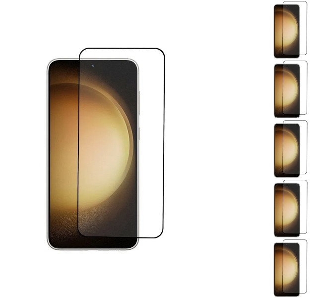5 stk. Samsung Galaxy S25 Edge Beskyttelsesglas / Skærmbeskyttelse / 3D Glas