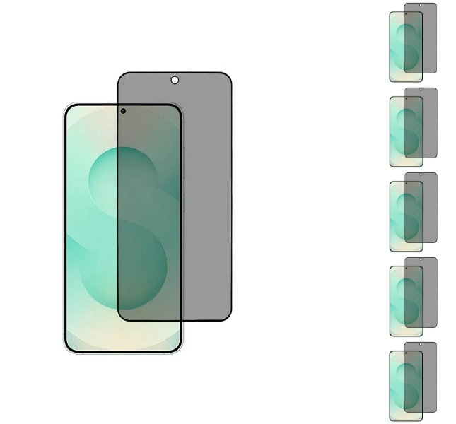 5 stk. Samsung Galaxy S25 Edge Beskyttelsesglas / Skærmbeskyttelse / Privacy Glas