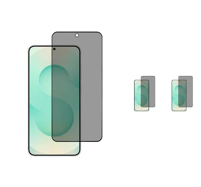 2 stk. Samsung Galaxy S25 Edge Beskyttelsesglas / Skærmbeskyttelse / Privacy Glas
