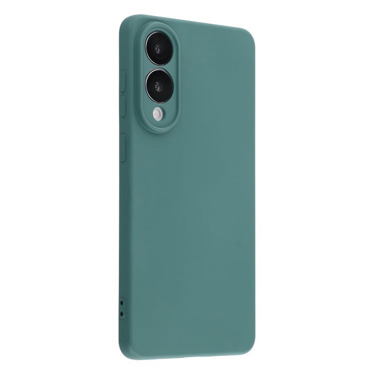 Samsung Galaxy S25 Edge Silikone Cover - Mørkegrøn