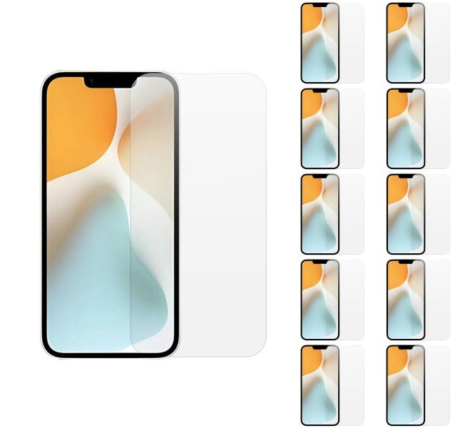 10 stk. iPhone 16e & 17e Beskyttelsesglas / Skærmbeskyttelse / Glas