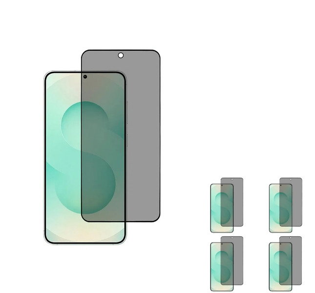 4 stk. Samsung Galaxy S25 Edge Beskyttelsesglas / Skærmbeskyttelse / Privacy Glas