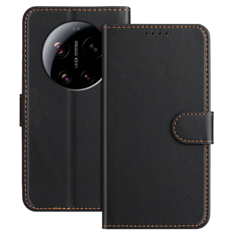 Flip Cover til Xiaomi 17 Ultra  med Kortholder og Stativfunktion