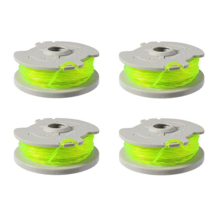 4 Stk. Græstrimmertråd, 2,0 mm - Spiralformet til Worx WG184 / WG190 / WG191 / WG168