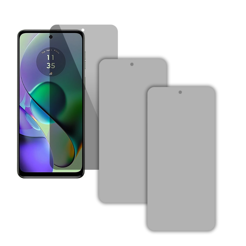 3 Stk Privacy Beskyttelsesglas / Skærmbeskyttelse til Motorola Moto G54 5G