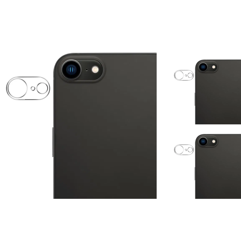 2 stk. Kamera Beskyttelsesglas til iPhone 16e & 17e