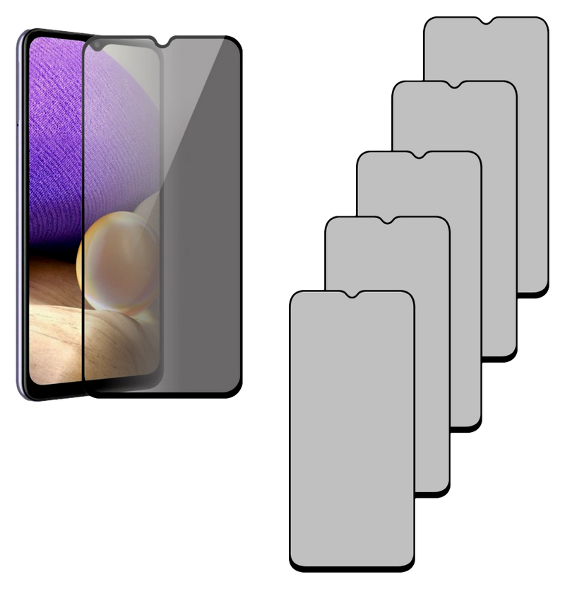 5 Stk. Skærmbeskyttelse / Privacy Glas til Samsung Galaxy A32 5G