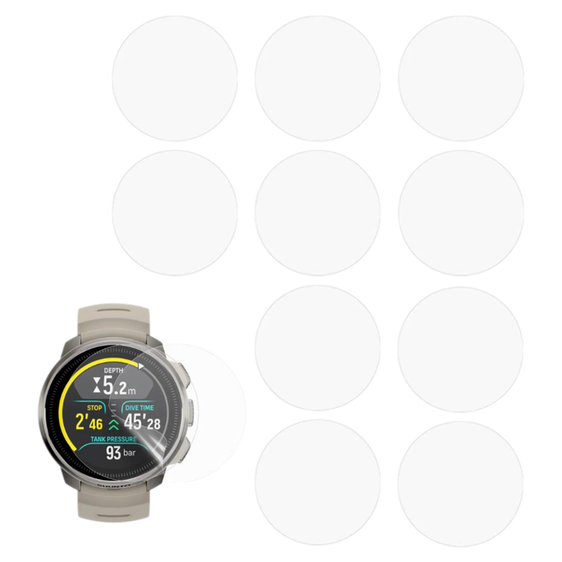 10 stk. Beskyttelsesfilm til Suunto Ocean