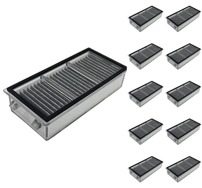 10 stk. HEPA Filter til Dreame X50 Ultra / L50 Ultra / L40s Pro Ultra