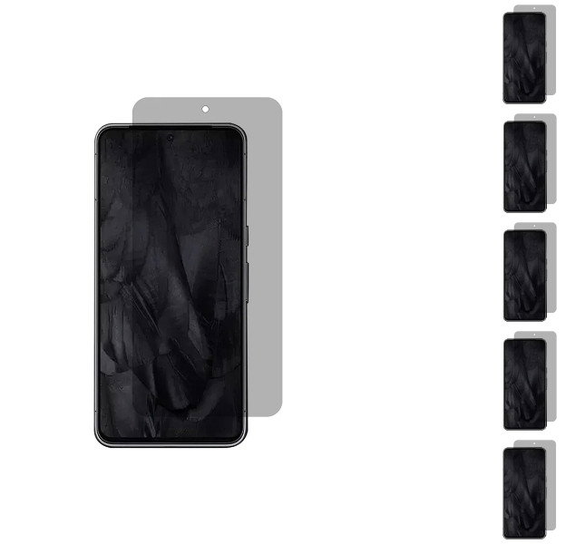 5 stk. Google Pixel 10 Pro XL Beskyttelsesglas / Privacy Glas