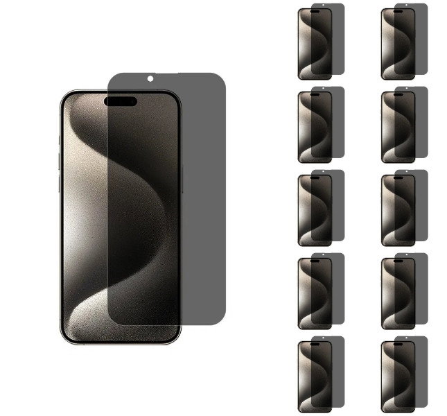Installationsproces for iPhone 16 Pro Max beskyttelsesglas med privatlivsfilter