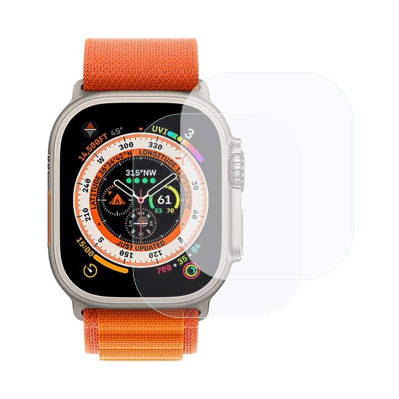 2 Stk. Skærmbeskyttelse / Film til Apple Watch Ultra / Ultra 2 / Ultra 3