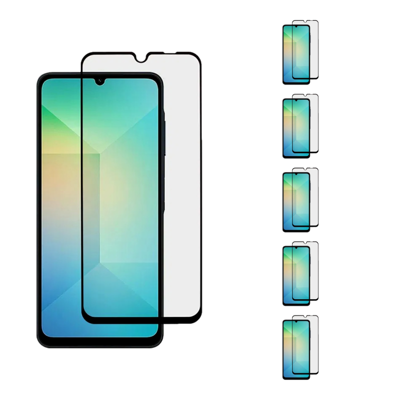 5 stk. Samsung Galaxy A06 Beskyttelsesglas - mod Ridser & Stød