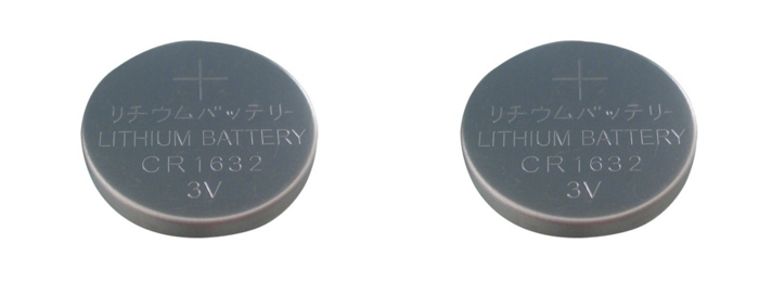 2 Stk. Batteri til Garmin Vivofit 1/2/3/Jr/Jr2