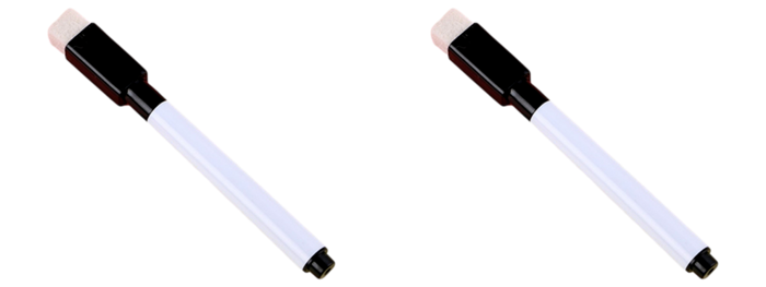 2x Whiteboard Tusch Sort