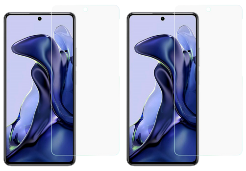 2 Stk Beskyttelsesglas / Skærmbeskyttelse / Glas til Xiaomi 11T / 11T Pro