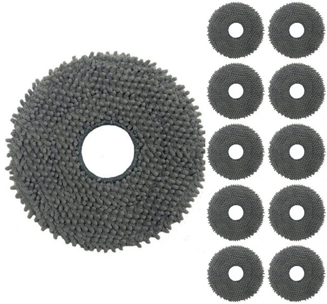 10 stk. Moppeklud til Roborock Qrevo Curv / Edge