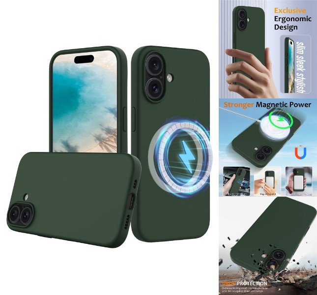 iPhone 16 Plus silikone cover forside