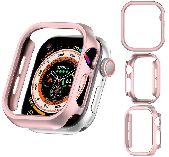 Apple Watch Series 10 & Series 11 Beskyttelsescover - 46mm, Ridsefast & Holdbart - Rose Gold