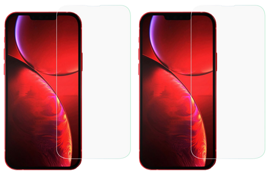 2x Skærmbeskyttelse / Beskyttelsesglas / Hærdet Glas til iPhone 13