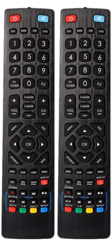 2x Universal Fjernbetjening til Blaupunkt TV