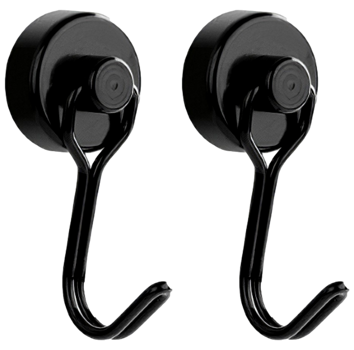 2x Magnetisk Krog - Drejbar 360°