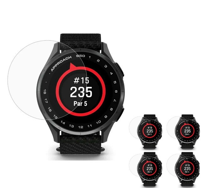 4 stk. Garmin Approach S50 Skærmbeskyttelse / Hærdet Beskyttelsesglas