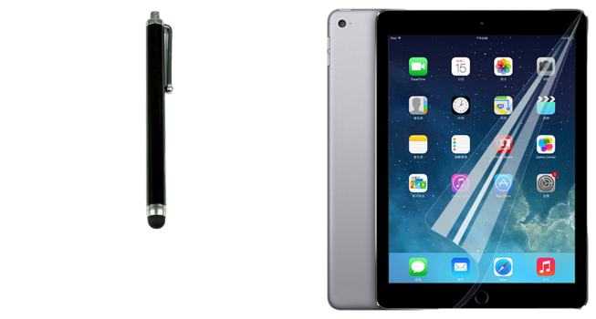 Pakke m. Stylus Touch Pen til iPhone, iPad & Tablet & Skærmbeskyttelse / Film til iPad 10,2" (2019, 2020, 2021)