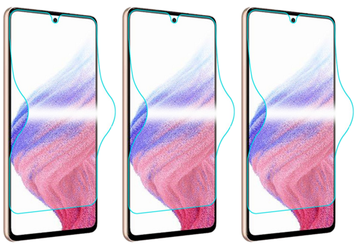 3x Beskyttelsesfilm til Samsung Galaxy A53 5G