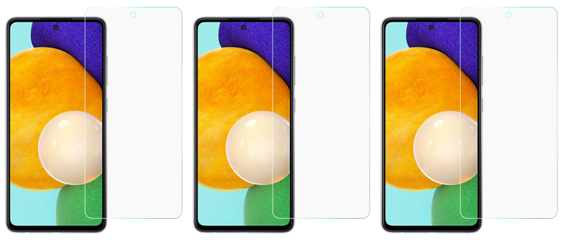 3x Beskyttelsesfilm til Samsung Galaxy A52 / A52S