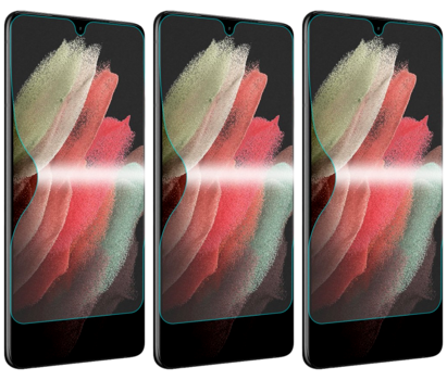 3x Beskyttelsesfilm til Samsung Galaxy S21 Ultra