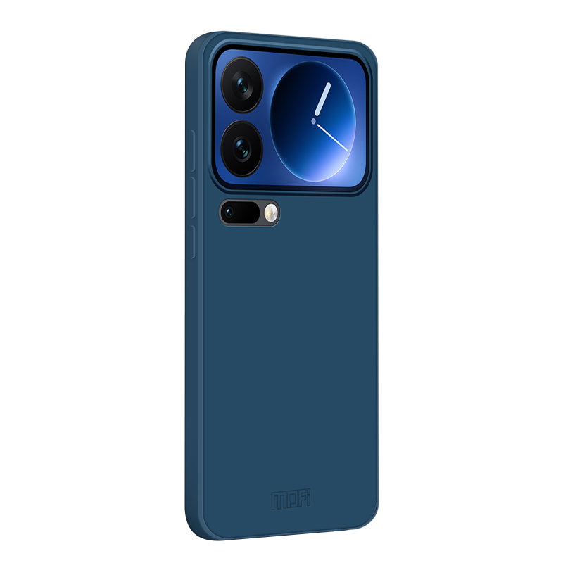 Soft Silikone Cover til Xiaomi 17 Pro Max med Blød Inderside - Blå