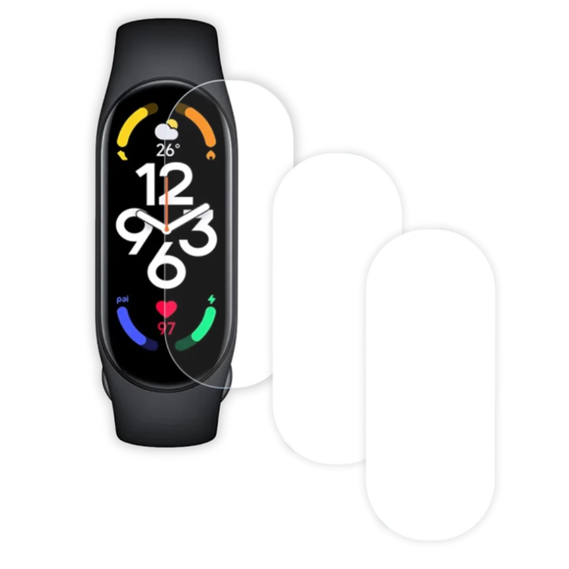 3 Stk Beskyttelsesfilm til Xiaomi Smart Band 8