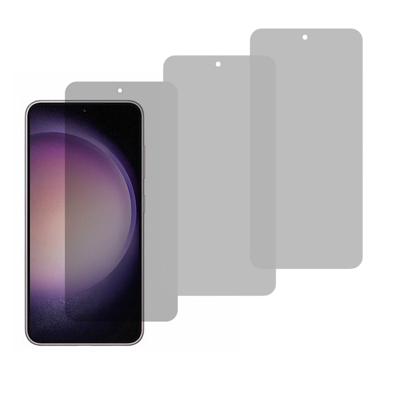 3 Stk Beskyttelsesglas / Skærmbeskyttelse / Privacy Glas til Samsung Galaxy S24