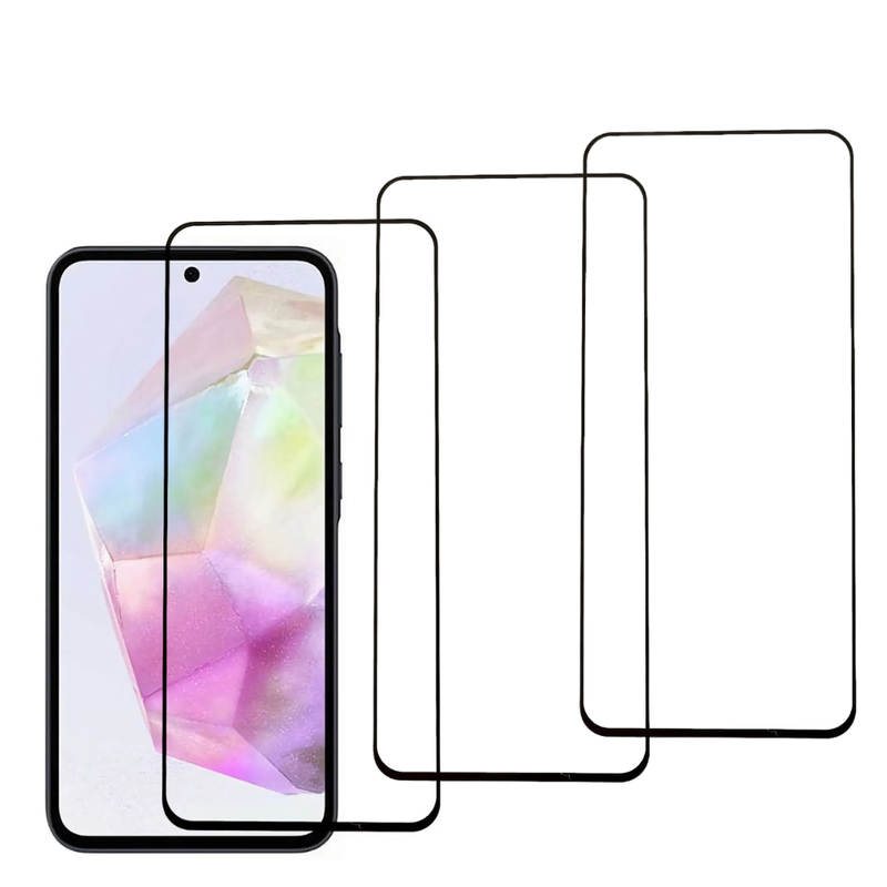 3 Stk Samsung Galaxy A35 5G Skærmbeskyttelse / 3D Glas
