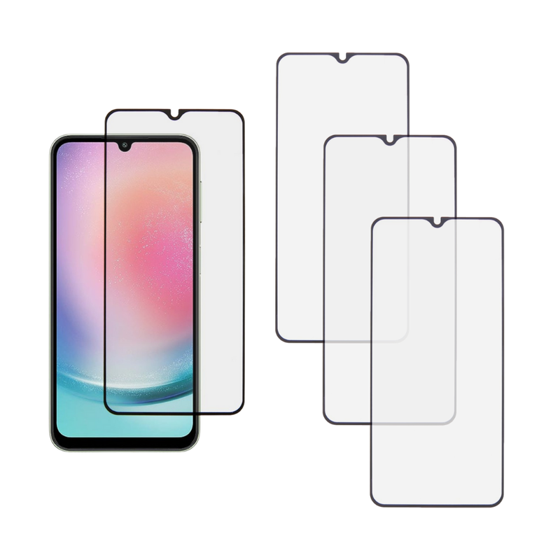 3 stk Skærmbeskyttelse med Kant til Samsung Galaxy A25 5G
