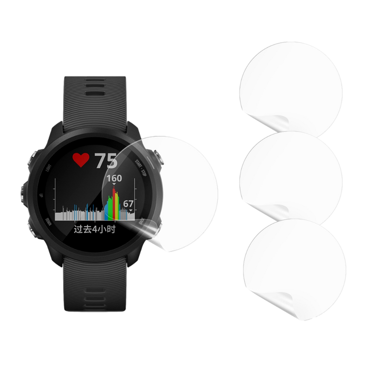 3 stk. Beskyttelsesfilm til Garmin Forerunner 220 / 225 / 230 / 235 / 620 / 630
