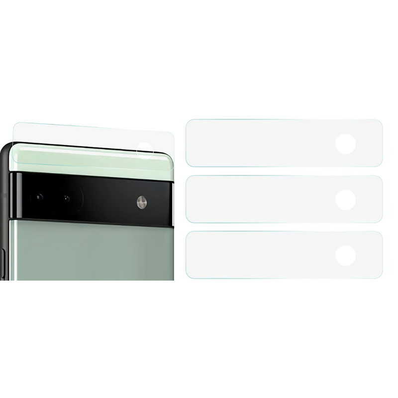 3 stk Kamera Skærmbeskyttelse / Beskyttelsesglas til Google Pixel 6a