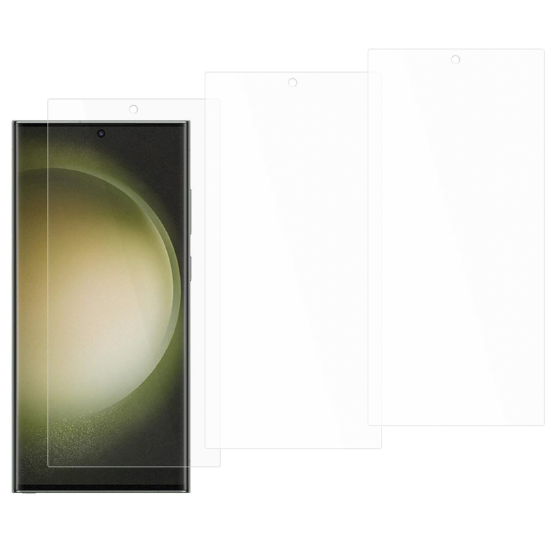 3 stk Beskyttelsesglas / Skærmbeskyttelse / Glas til Samsung Galaxy S24 Ultra