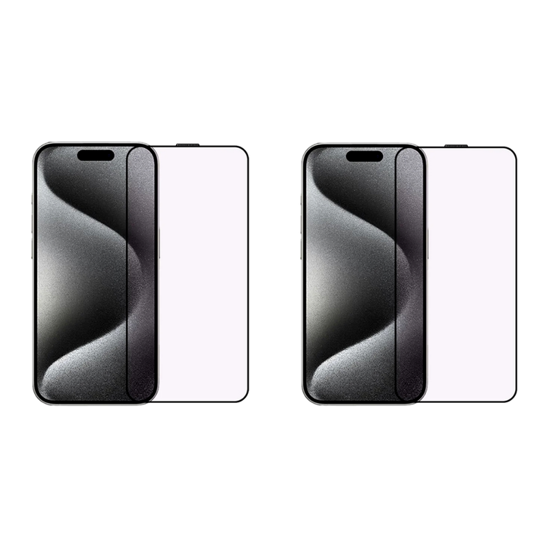 2x Beskyttelsesglas / Skærmbeskyttelse / 3D Glas til iPhone 15