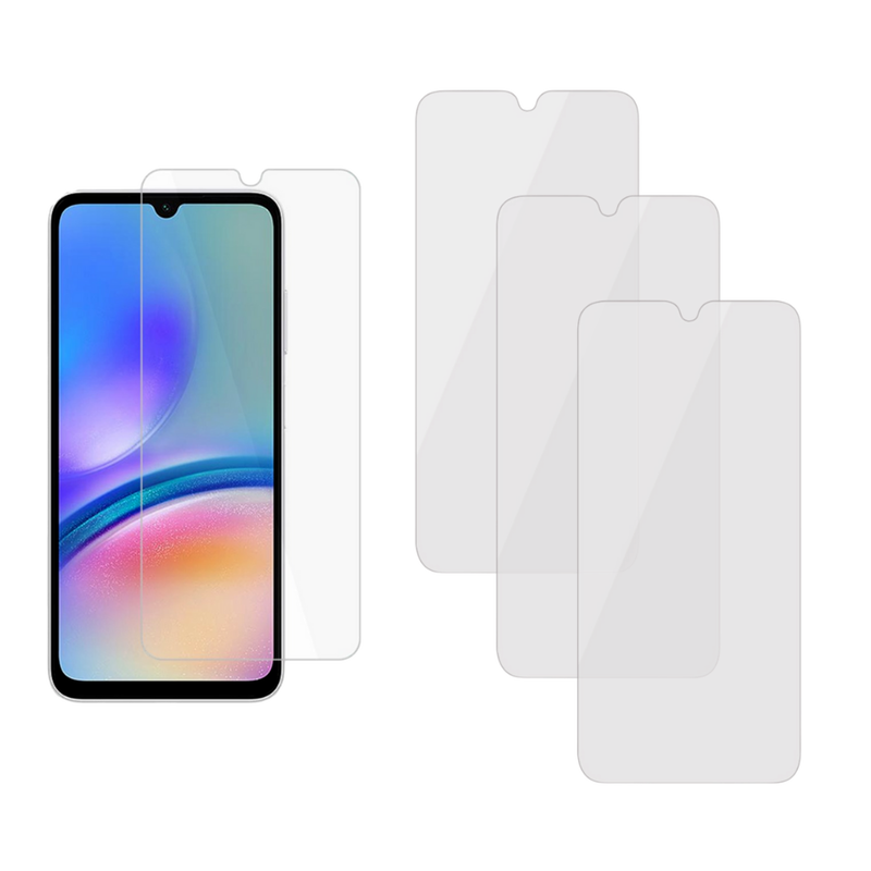 3 stk Skærmbeskyttelse / Hærdet Beskyttelsesglas til Samsung Galaxy A05S