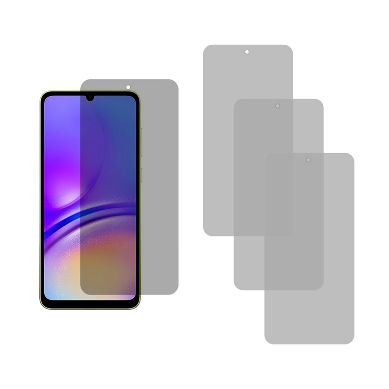 3 stk Tonet Privacy Skærmbeskyttelse til Samsung Galaxy A05S